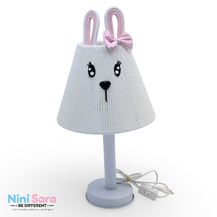 خرید آباژور عروسکی اتاق کودک و نوزاد صورتی