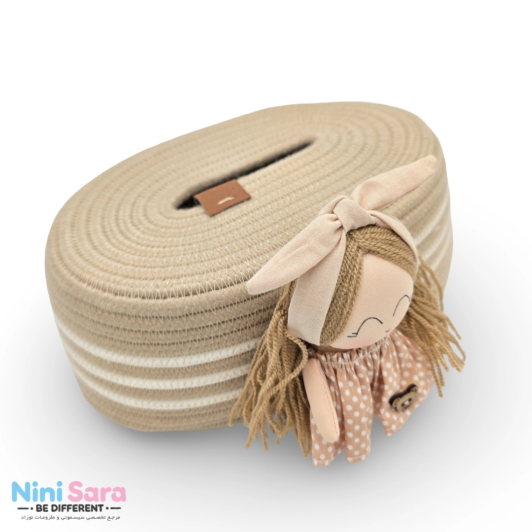 قیمت جا دستمال کاغذی عروسکی اتاق نوزاد جدید