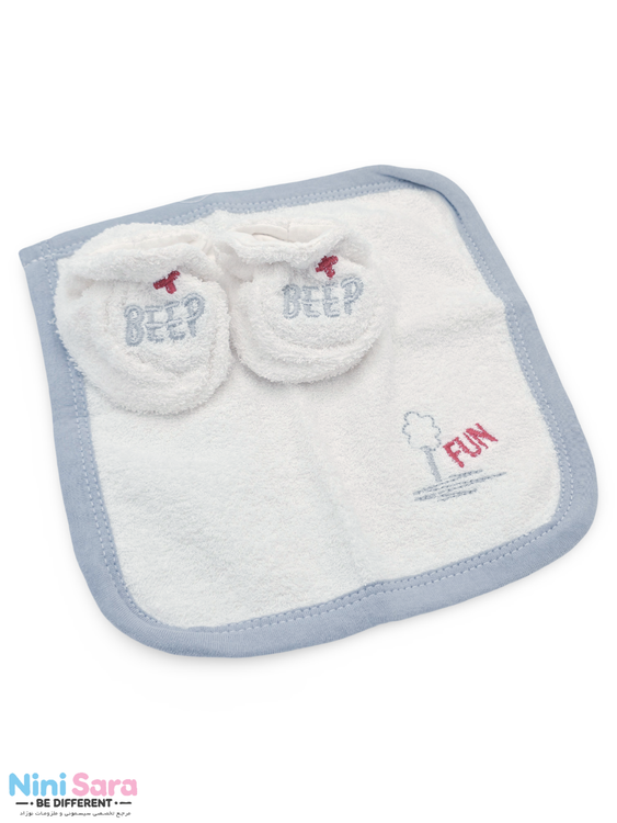 ست حوله نوزاد عروسکی