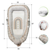 خرید تشک لبه دار نوزاد رنگین کمان