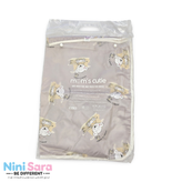 زیرانداز تعویض پوشک نوزاد مدل کوالا طوسی