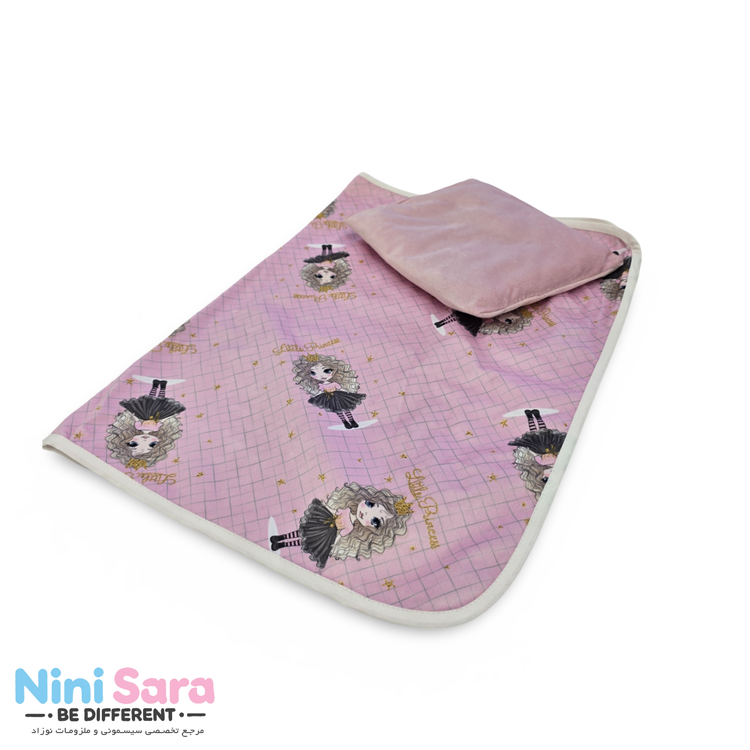 خرید زیرانداز تعویض کودک دختر موفرفری