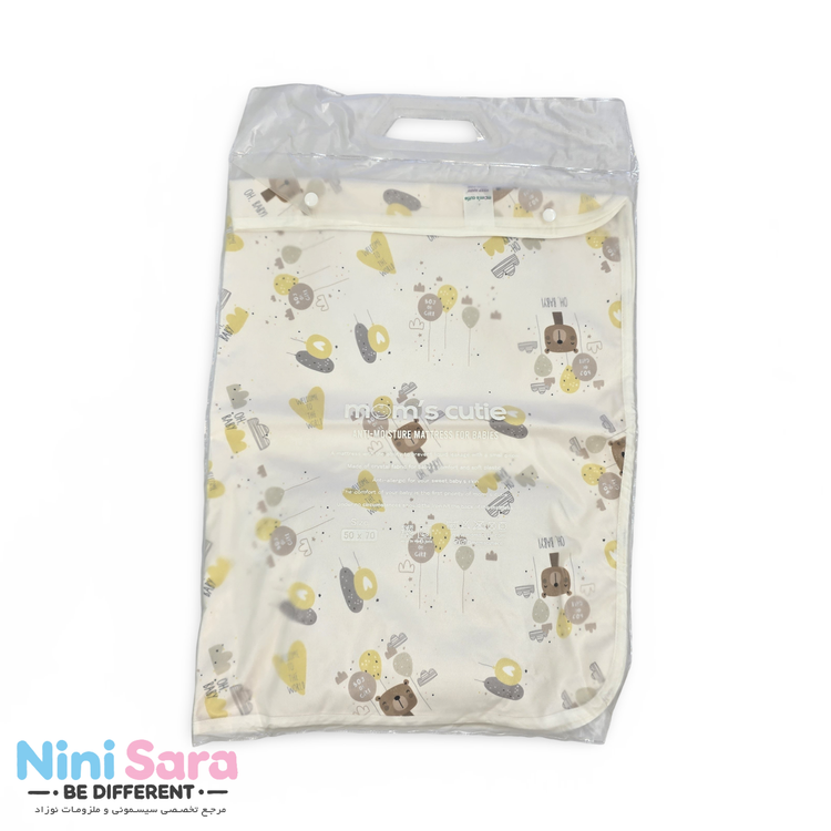 زیرانداز تعویض پوشک نوزاد مدل خرس تدی