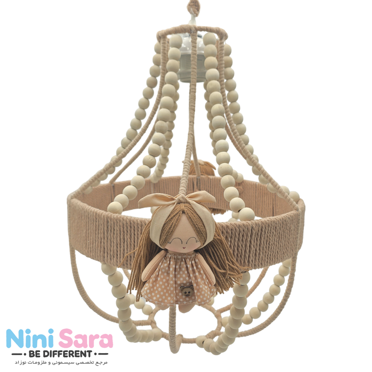 لوستر طرح دختر فانتزی سیسمونی