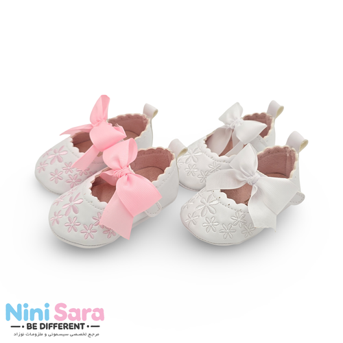 خرید پاپوش نوزادی دخترانه مجلسی