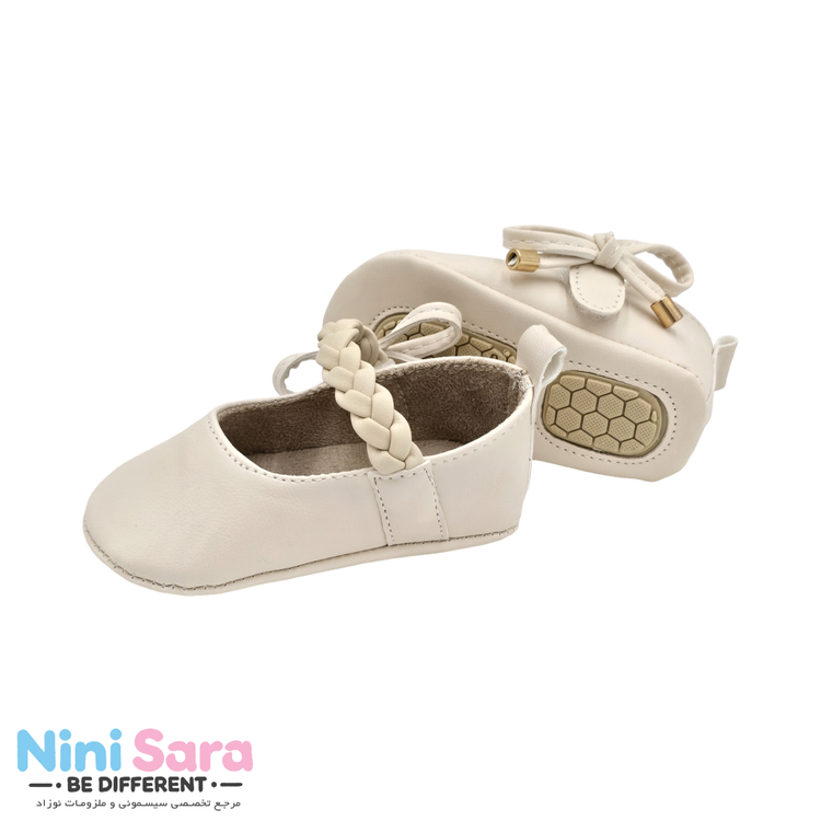 خرید پاپوش دخترانه مجلسی نوزادی