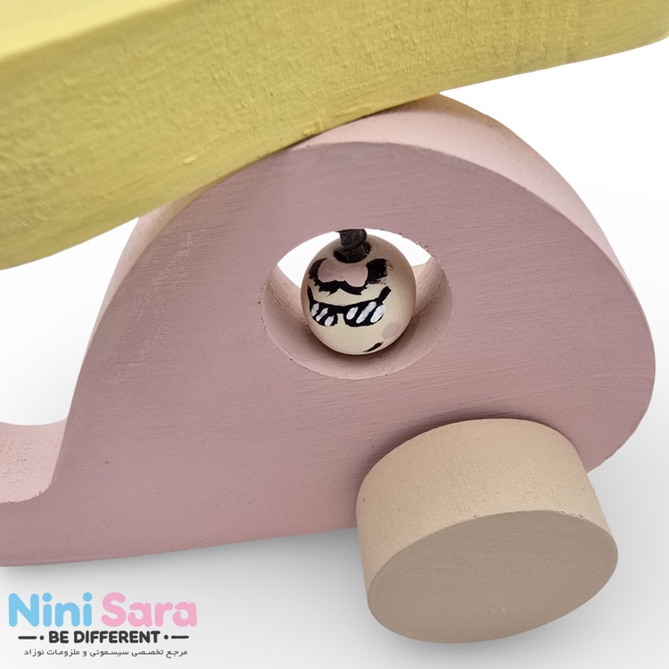 خرید هلیکوپتر چوبی اتاق نوزاد