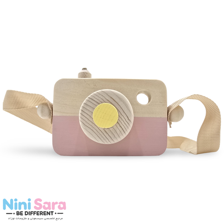 خرید دوربین چوبی تزیینی