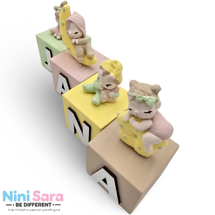 خرید حروف اسم چوبی نوزاد و کودک