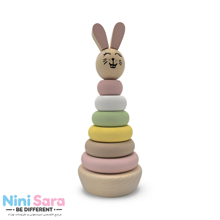 خرید حلقه هوش چوبی کودک و نوزاد