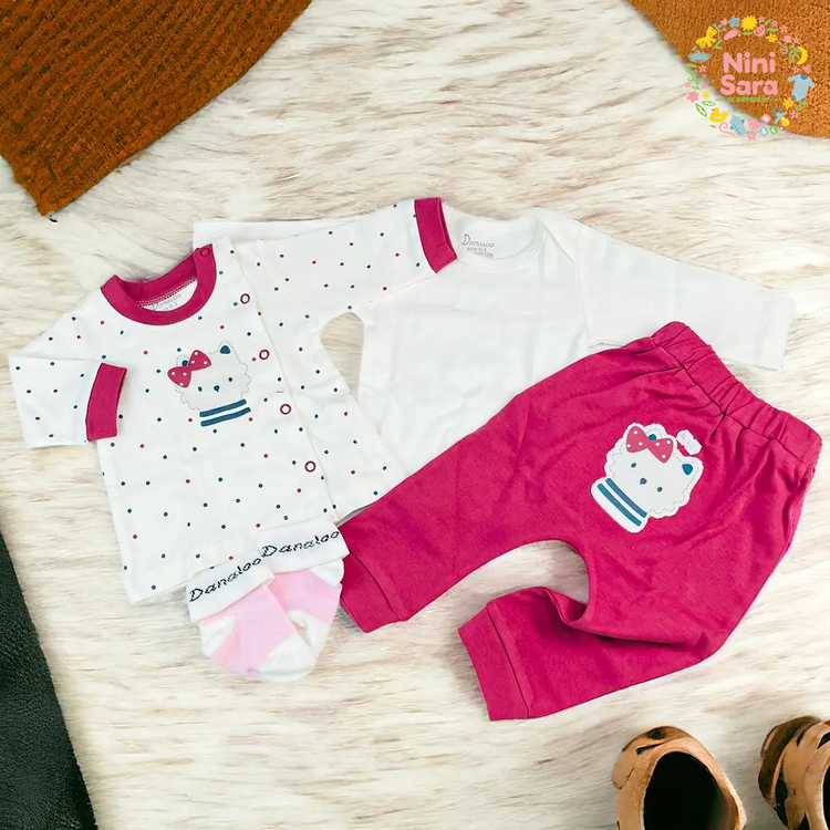 19 تکه بیمارستانی نوزاد دانالو