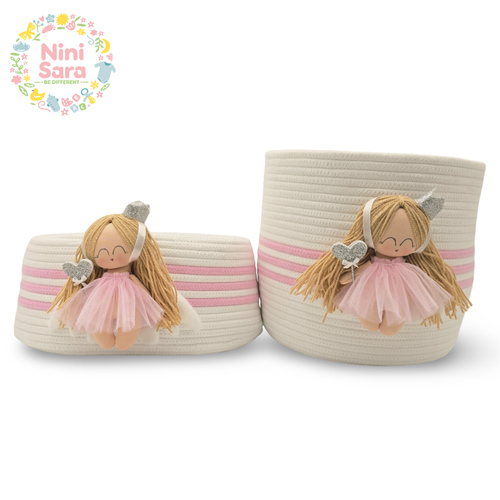 خرید ست سطل و جادستمال دخترانه