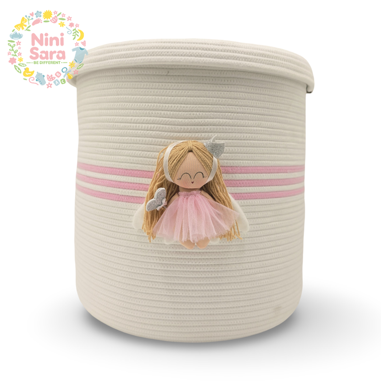 سبد لباس قیطان اتاق دخترانه