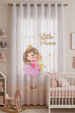 پرده اتاق کودک مامزکیوتی طرح پرنسس تکشاخ Little Princess
